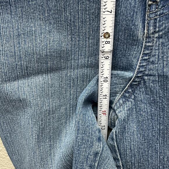 Gloria Vanderbilt Amanda Jeans Womens 18 Denim Straight Leg High Rise Zip - Picture 12 of 15